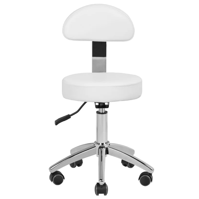 ACTIVESHOP 304p white cosmetic pedicure stool - Image 3