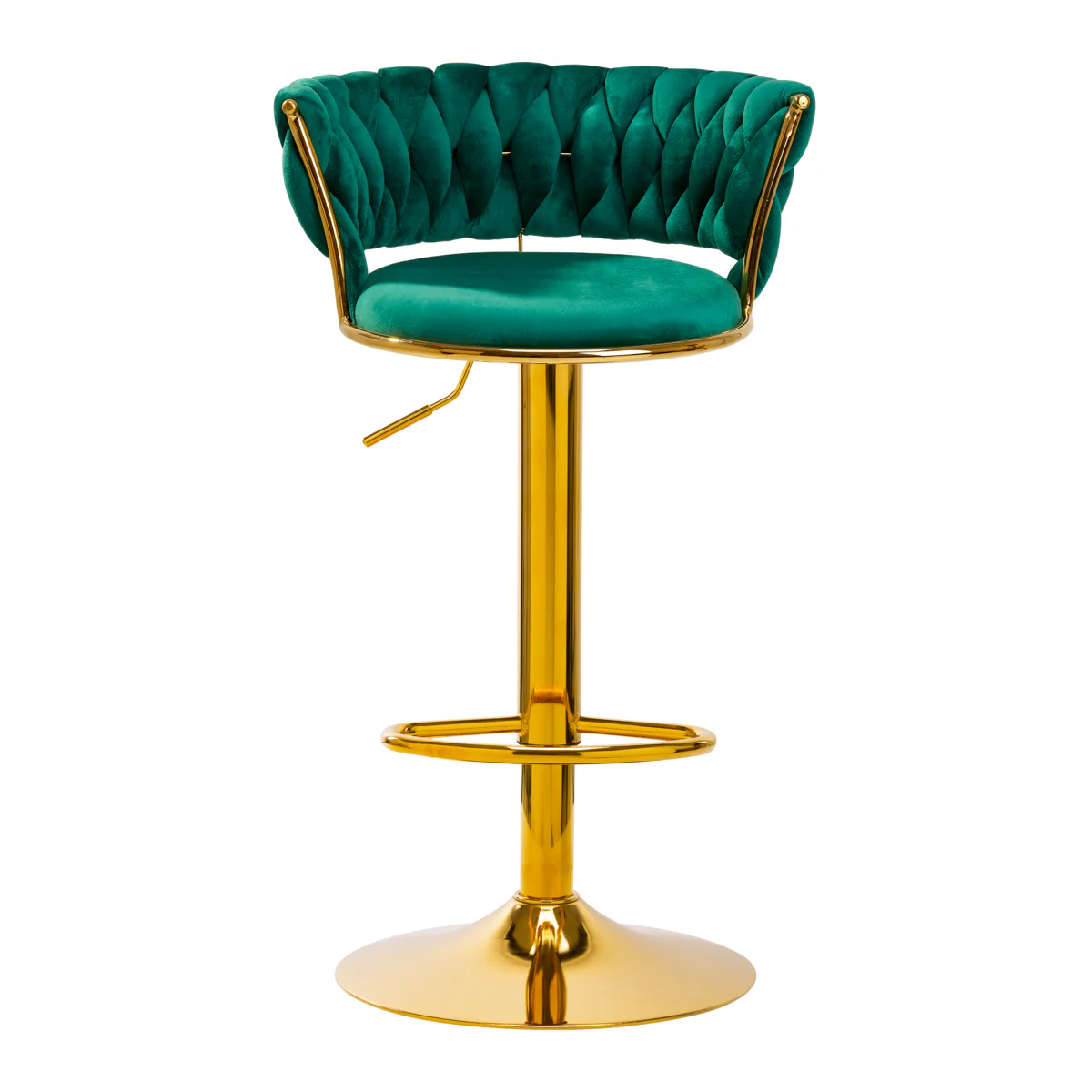 4Rico Bar Hocker QS-B313a green velvet - Image 8