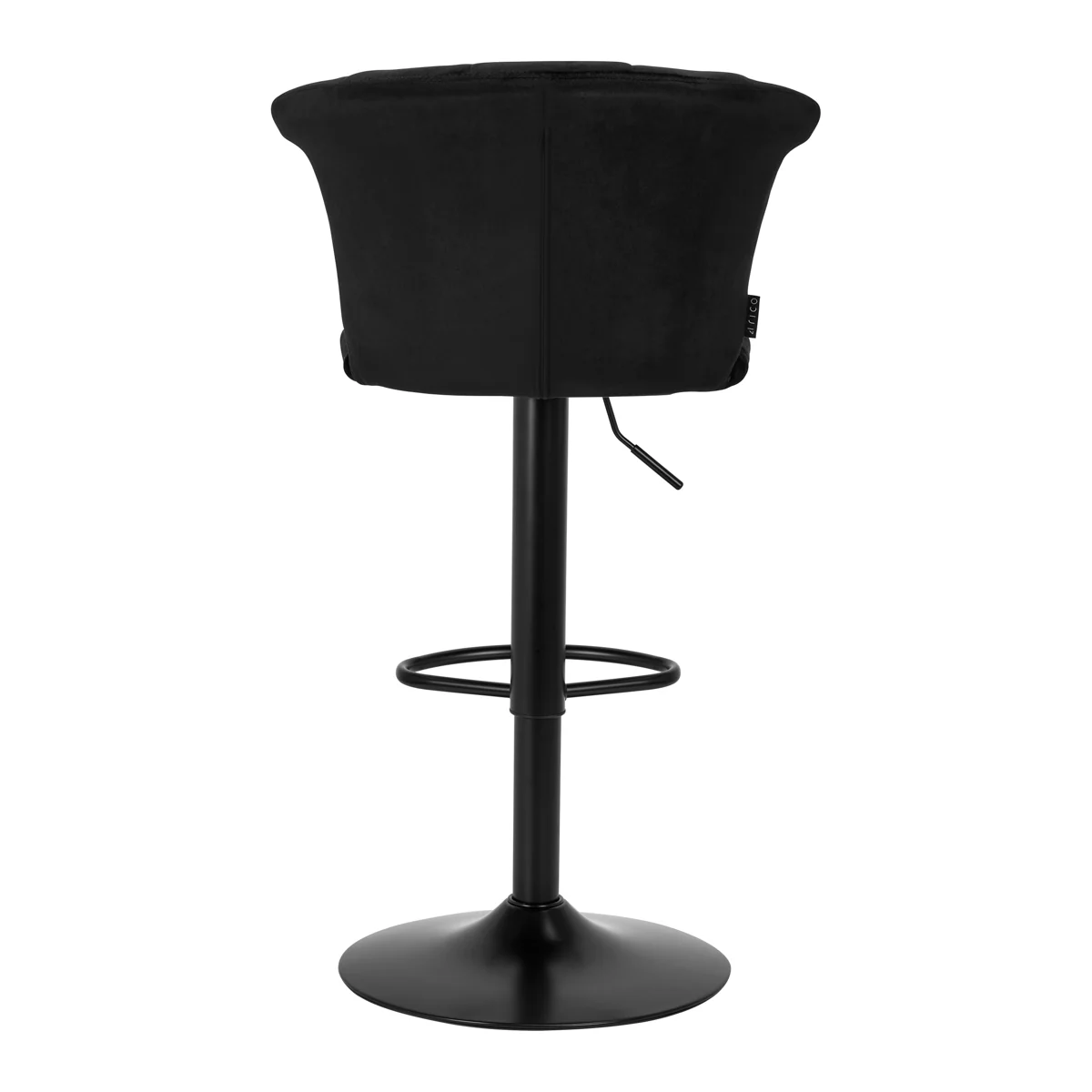 4Rico Bar Hocker QS-B801 black velvet - Image 7