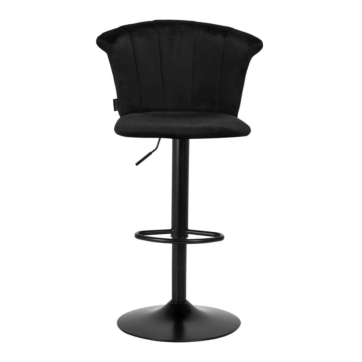 4Rico Bar Hocker QS-B801 black velvet - Image 8