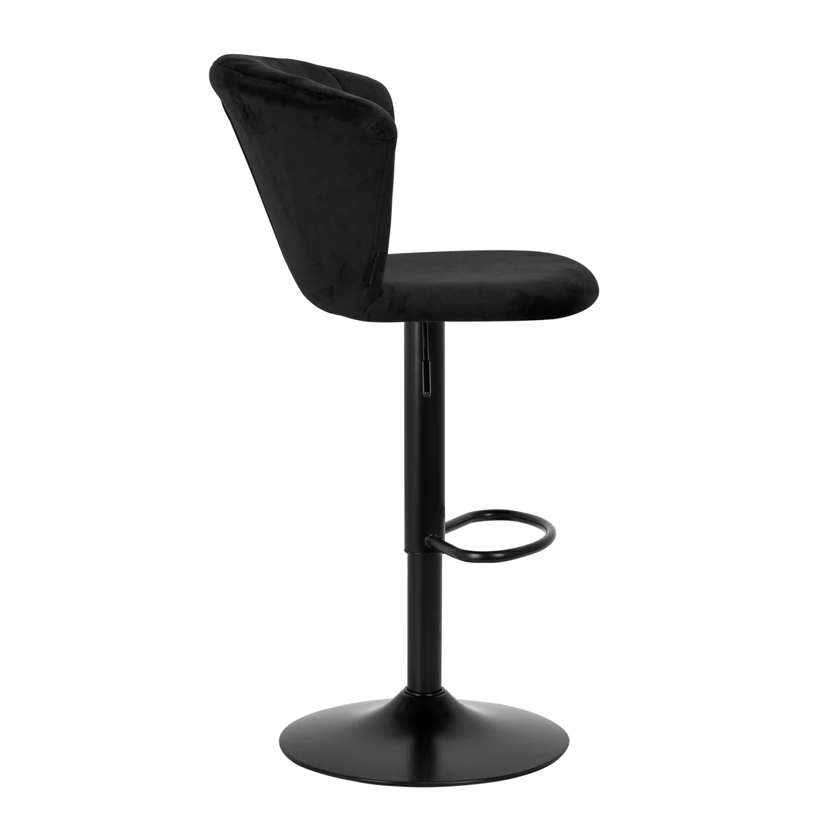 4Rico Bar Hocker QS-B801 black velvet - Image 9