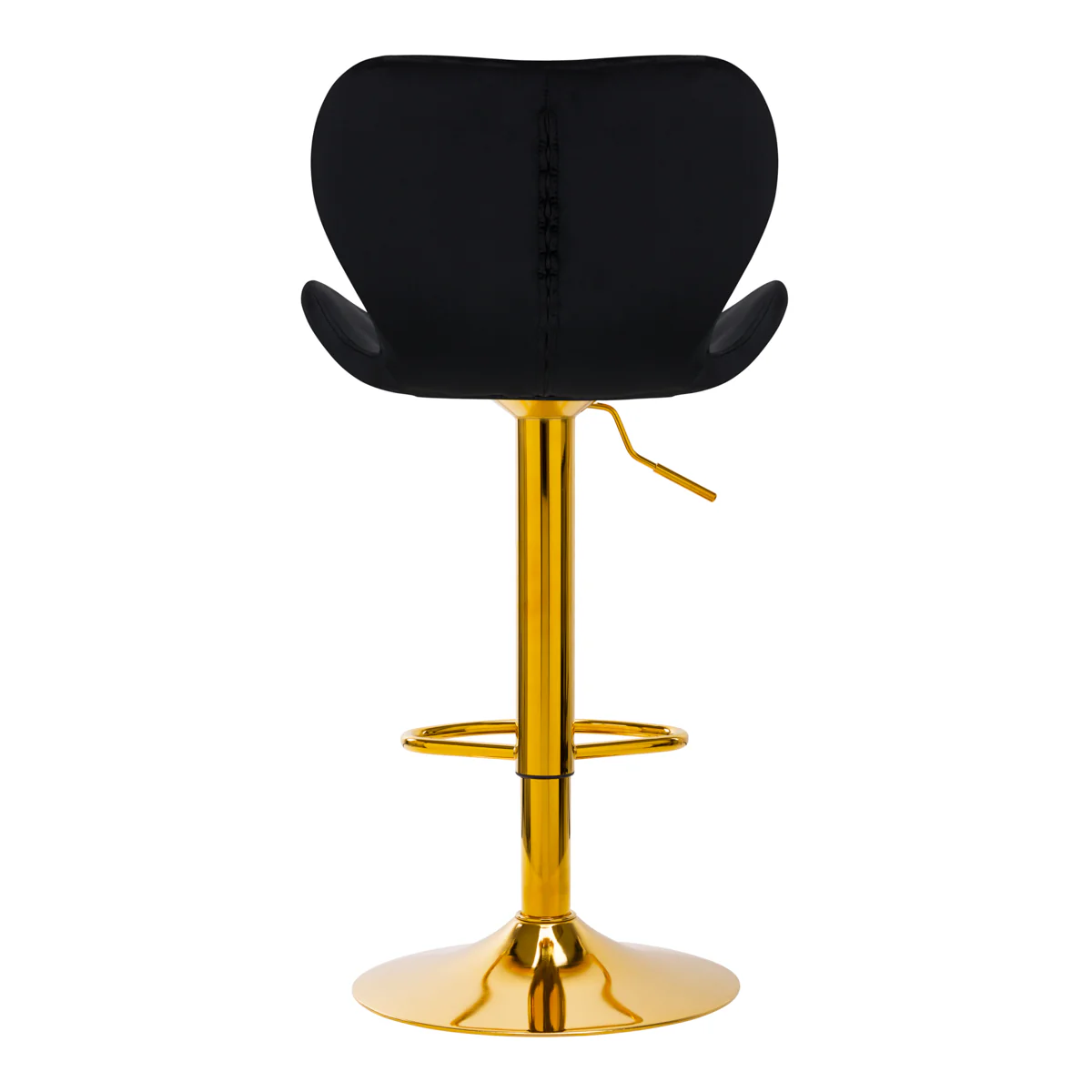 4Rico Bar Stool QS-B15 Velvet Black - Image 4