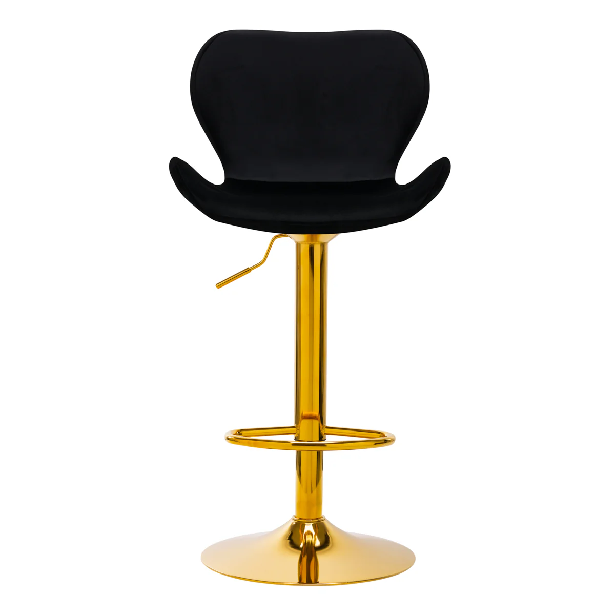 4Rico Bar Stool QS-B15 Velvet Black - Image 5