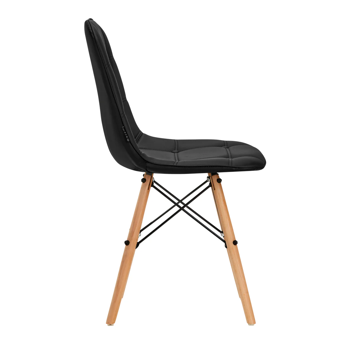 4Rico Cosmetic chair QS-185 black - Image 8