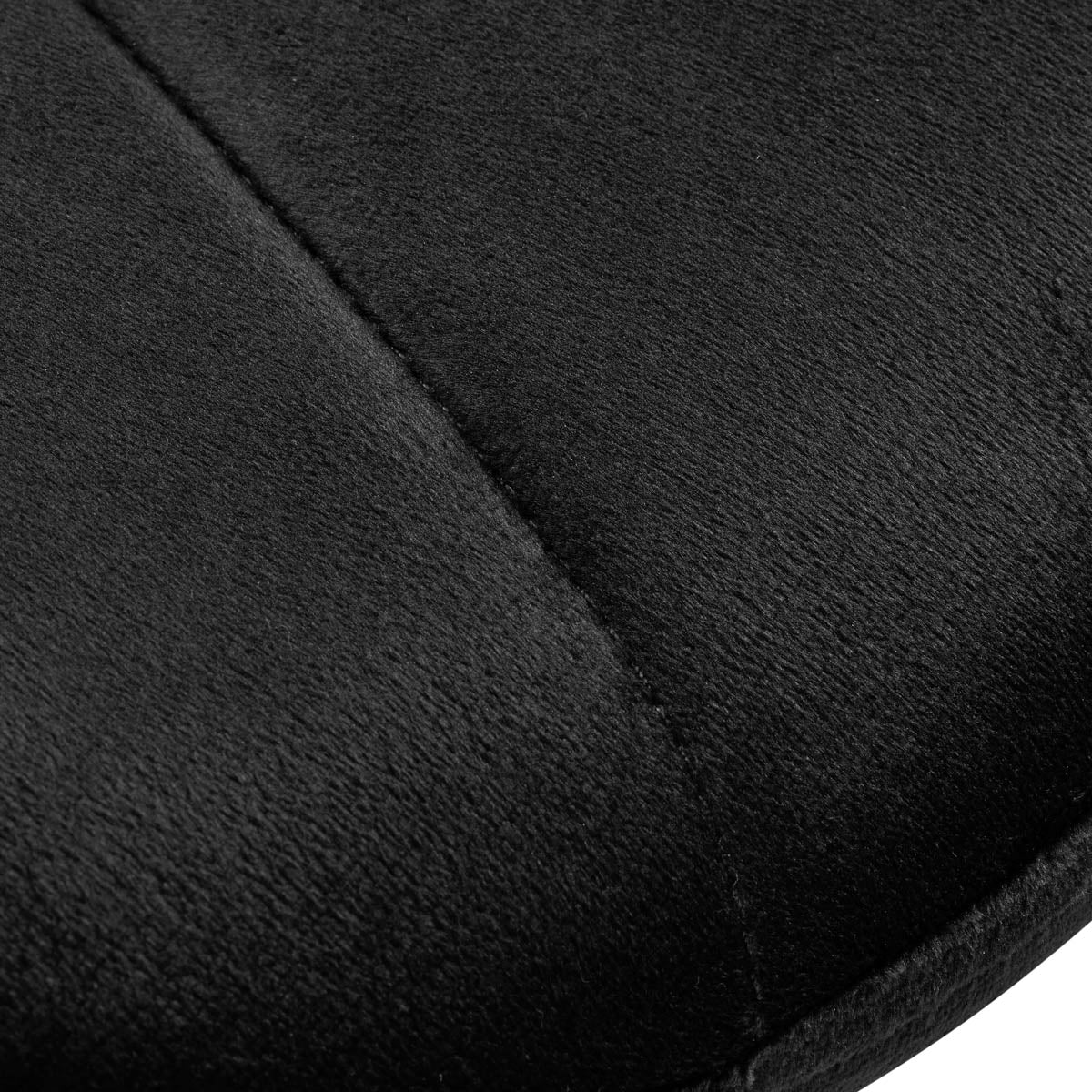 4Rico Cosmetic Chair QS-186 Black Velvet - Image 6