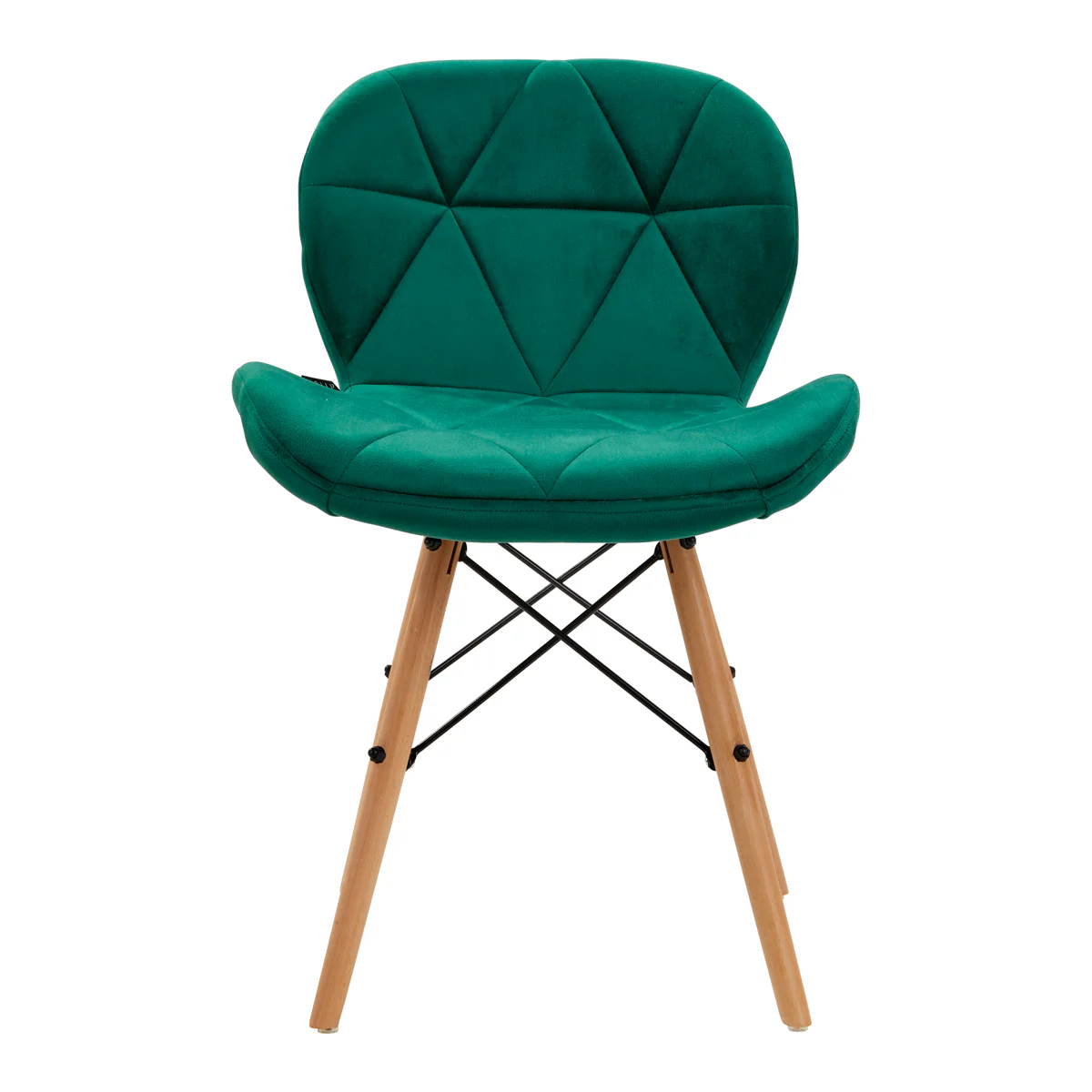 4Rico Cosmetic chair QS-186 green velvet - Image 8
