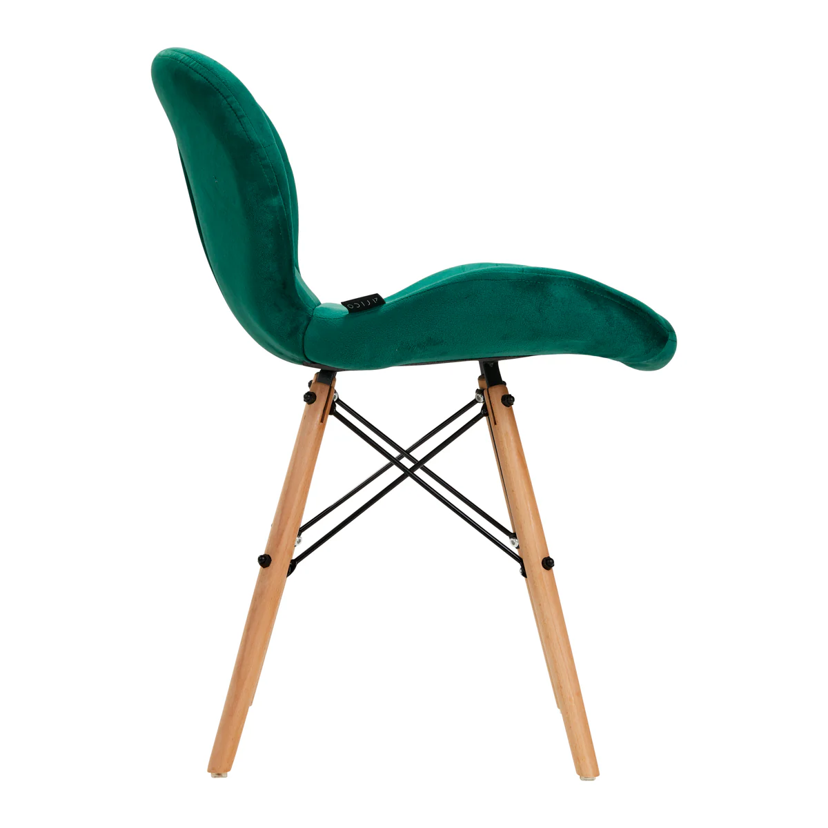 4Rico Cosmetic chair QS-186 green velvet - Image 9