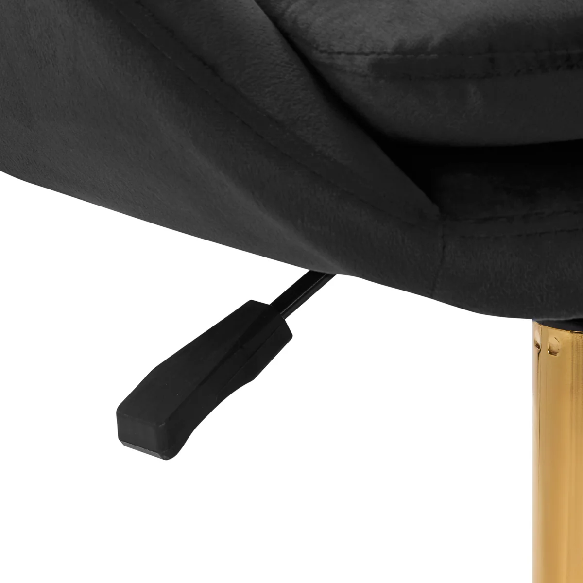 4Rico Swivel Chair QS-MF18G Black - Image 6