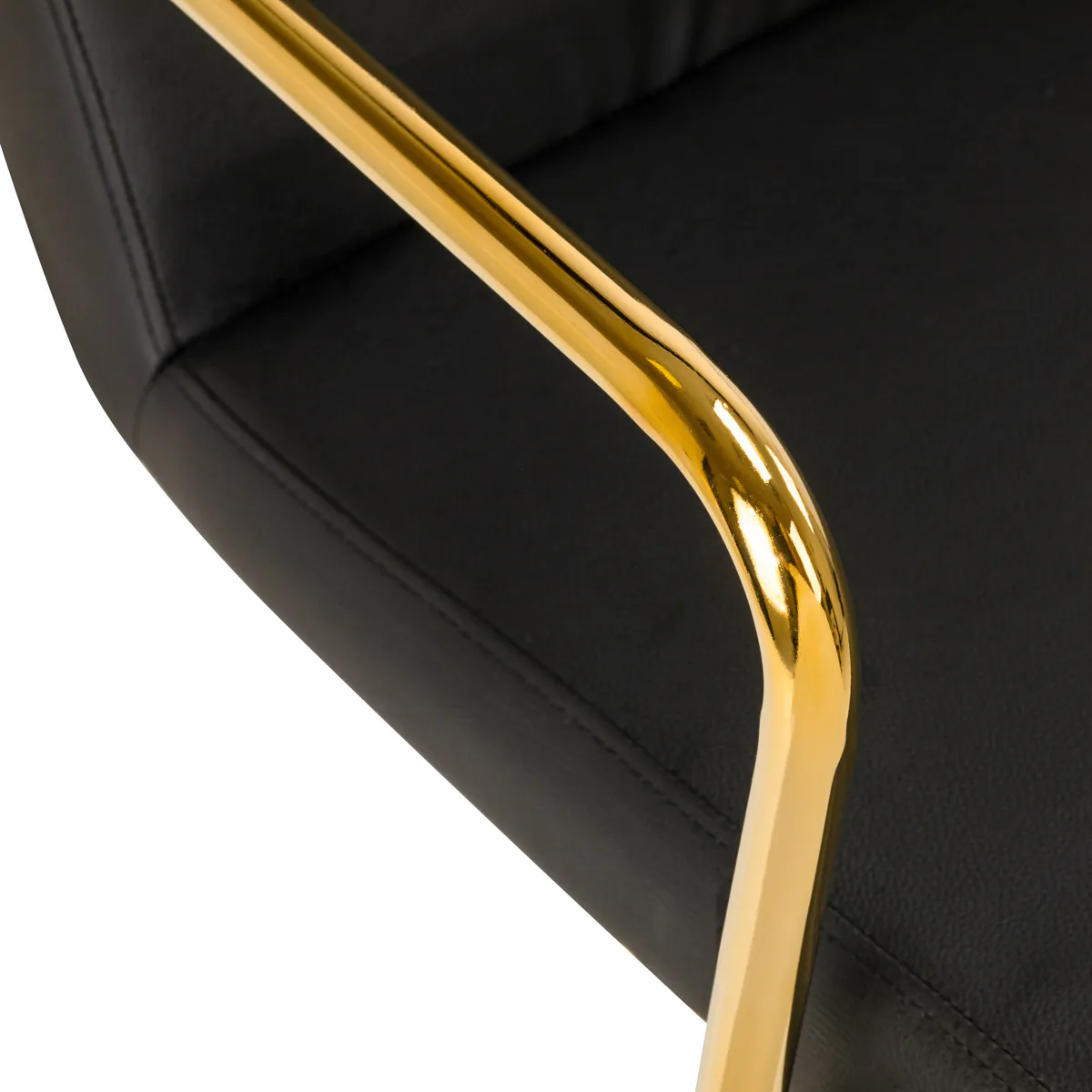 ActiveShop Beauty Chair QS-OF211G Black & Gold - Image 5