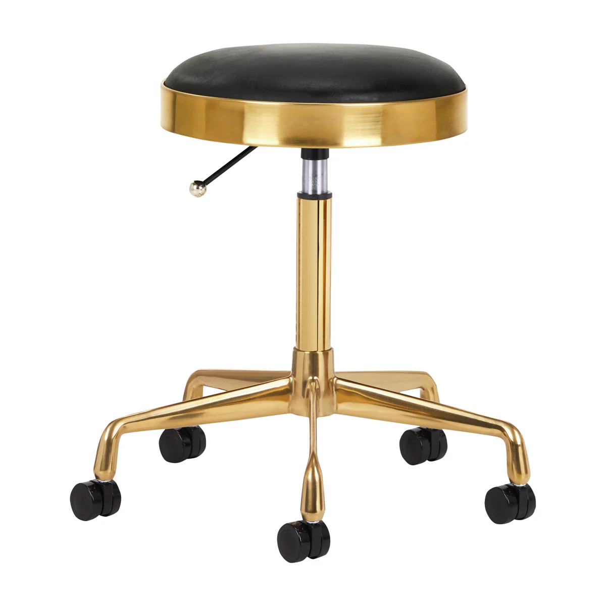 ActiveShop H7 Cosmetic Stool Golden Black