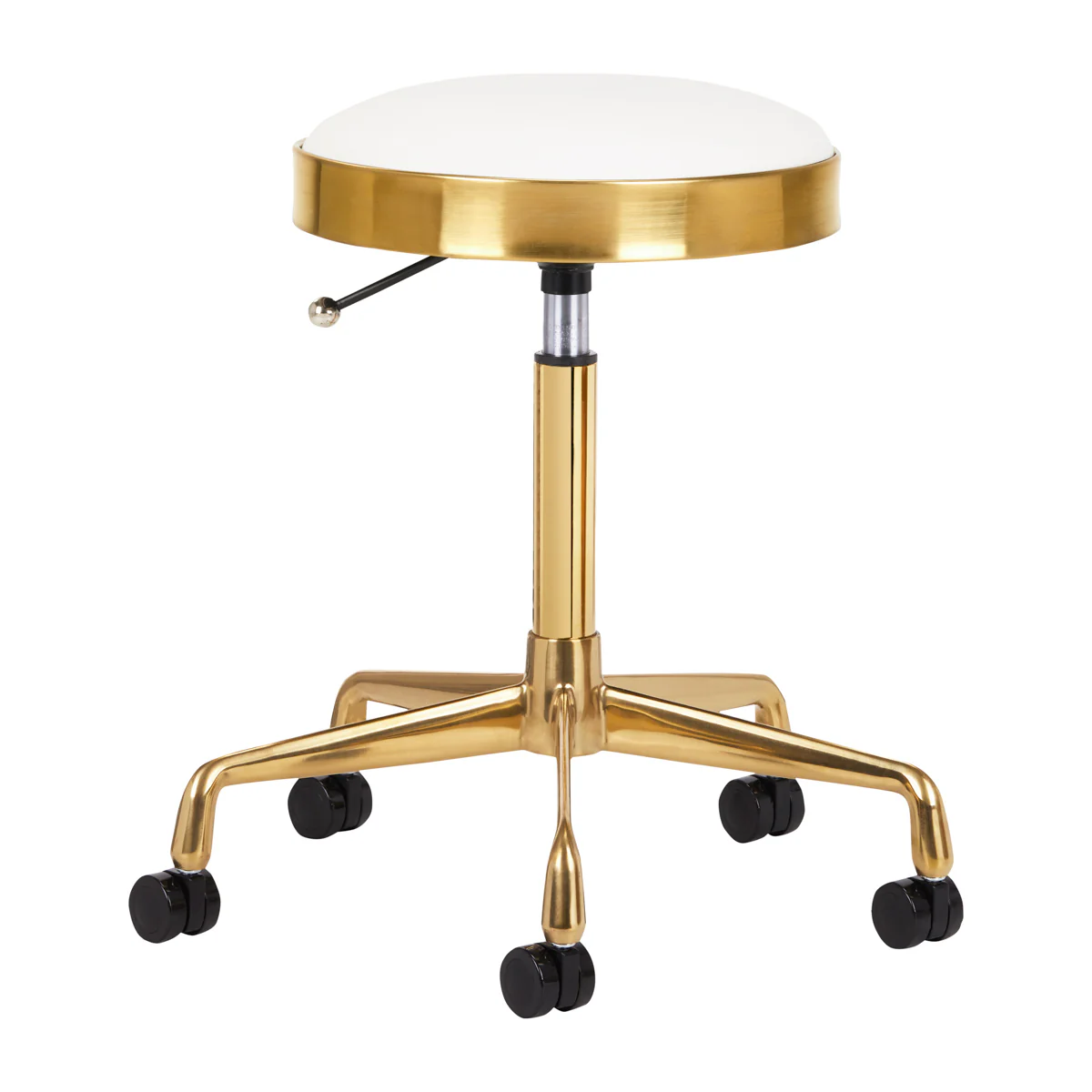 ActiveShop H7 Cosmetic Stool Golden White