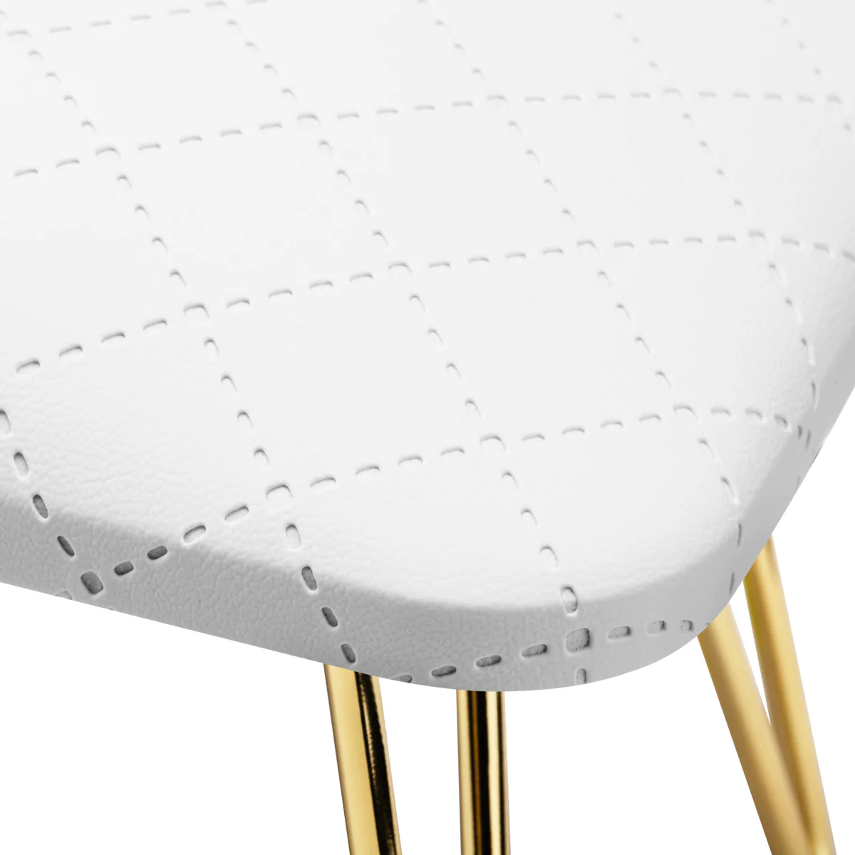 ActiveShop Manicure Stand 6M Golden White Quilted - Image 4