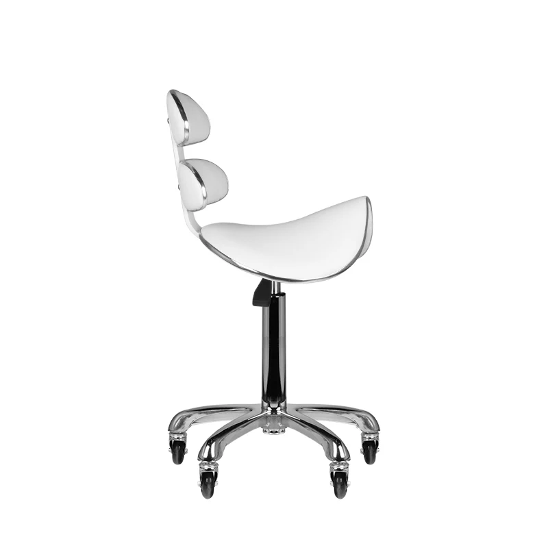 ActiveShop Roll Speed AM-880 High Cosmetic Stool White - Image 3