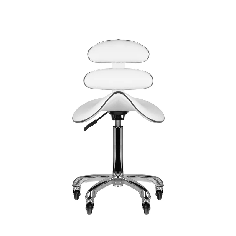 ActiveShop Roll Speed AM-880 High Cosmetic Stool White - Image 6