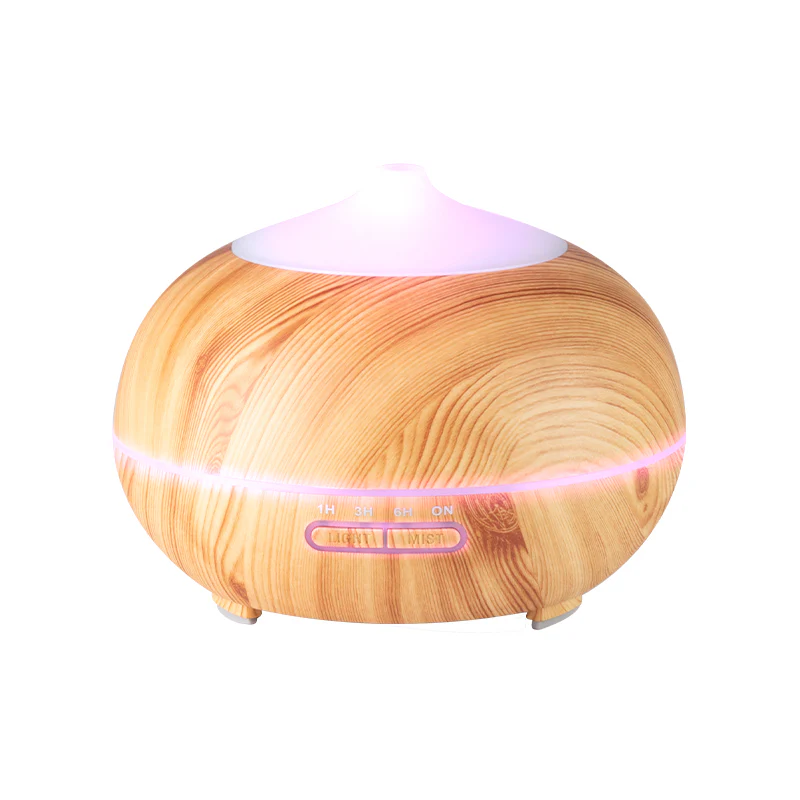 Aroma Diffuser SPA Air Humidifier 06 Light Wood 400ml with Timer - Image 3
