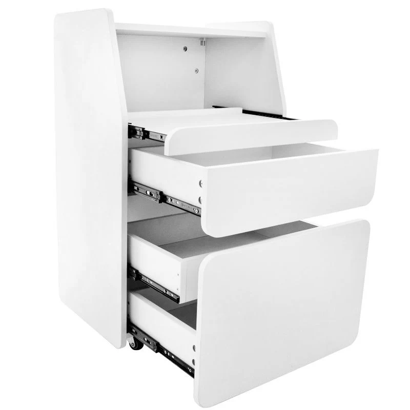 Azzurro Beauty Salon Cabinet Midi 970 White - Image 6