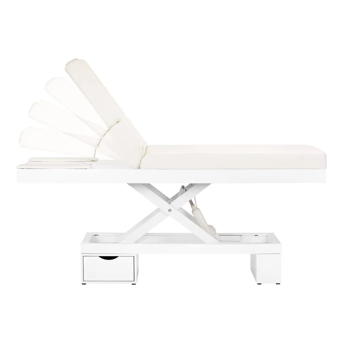Azzurro Spa Cosmetic Couch 815B White - Image 2