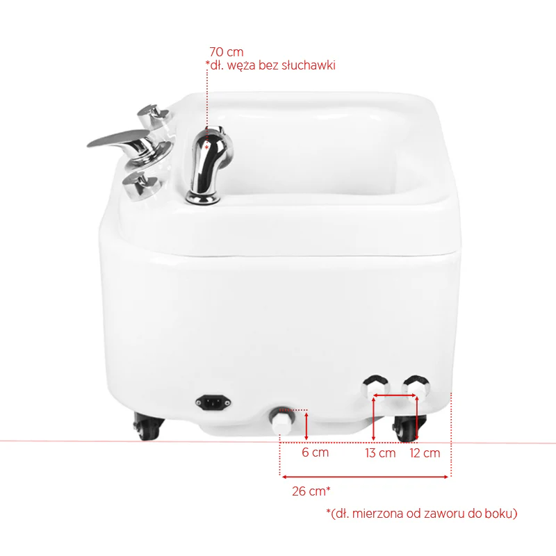 Azzurro Tray for Pedicure with Hydromassage A023 - Image 3