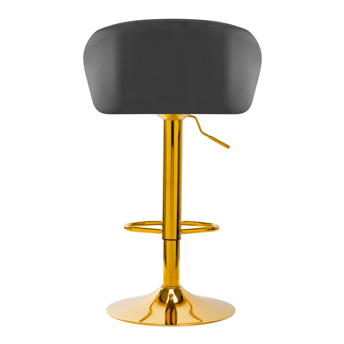 Bar stool QS-B16G VELVET GRAY - Image 4