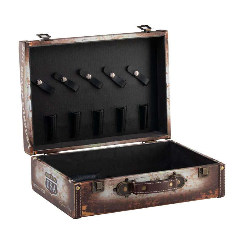 ACTIVESHOP BARBER HAIRDRESSING SUITCASE MOTORCYCLE - Image 3