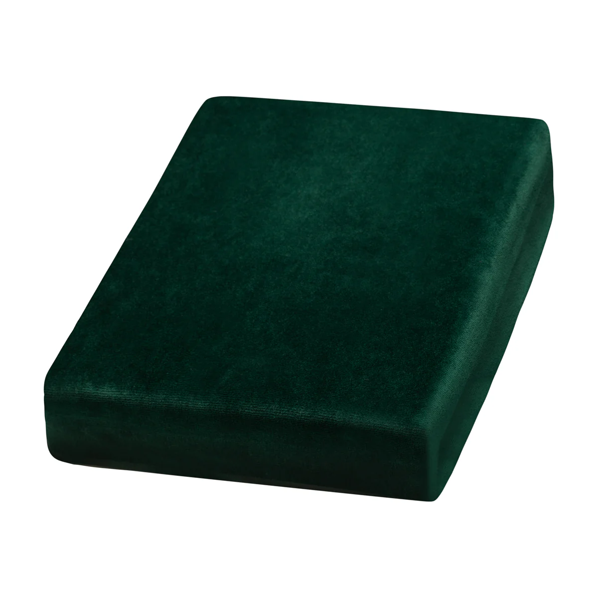 Beauty Chair / Bed Sheet Elastic Cover 70cm x 190cm Velour Bottle Green