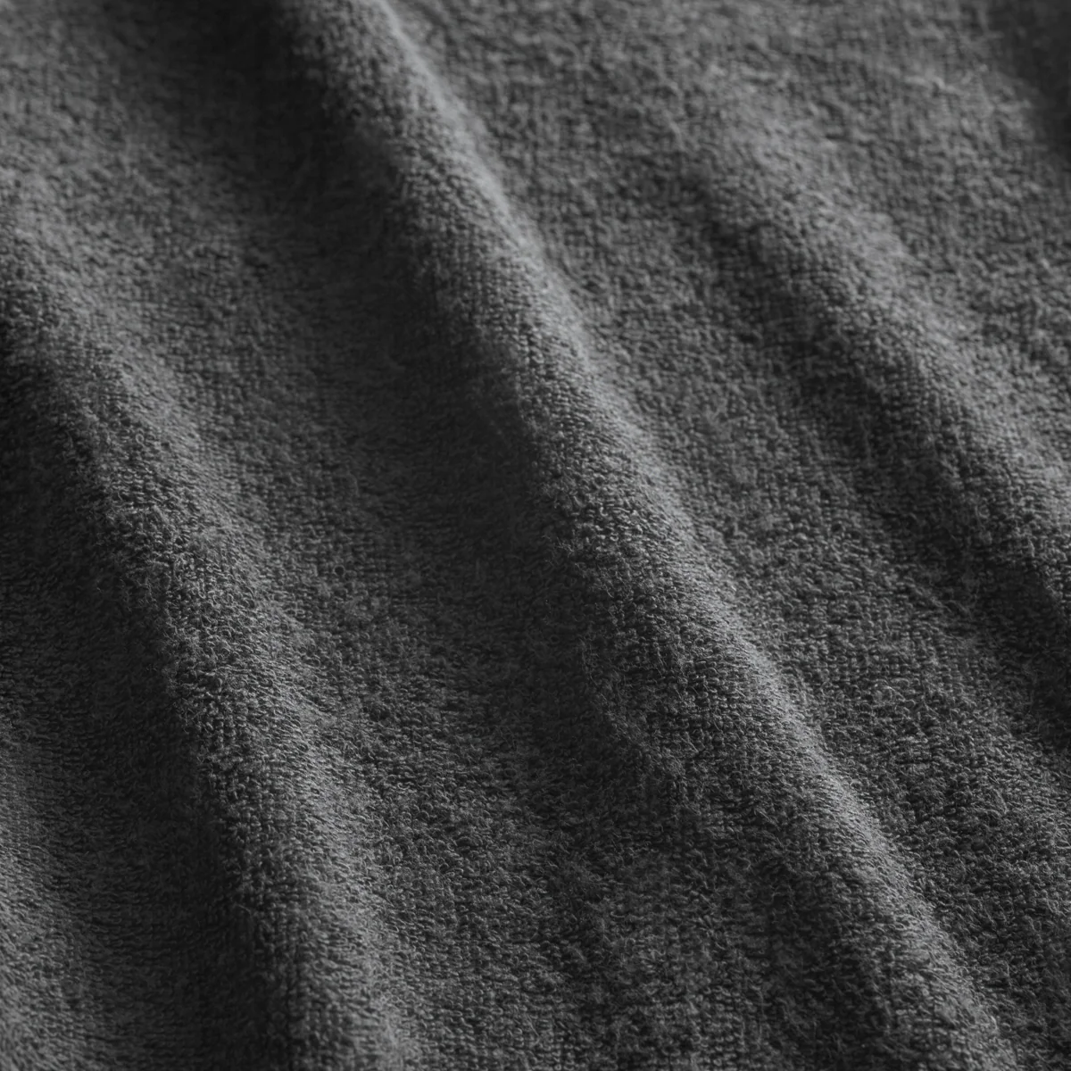Beauty Chair / Bed Terry Sheet Elastic Cover 70cm x 190cm Graphite - Image 2
