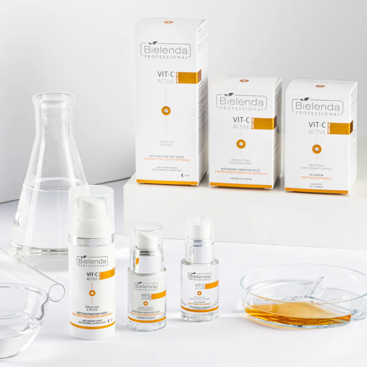 Bielenda Professional Anti-Oxidant Cream with Vitamin C & Ferulic Acid - Image 3