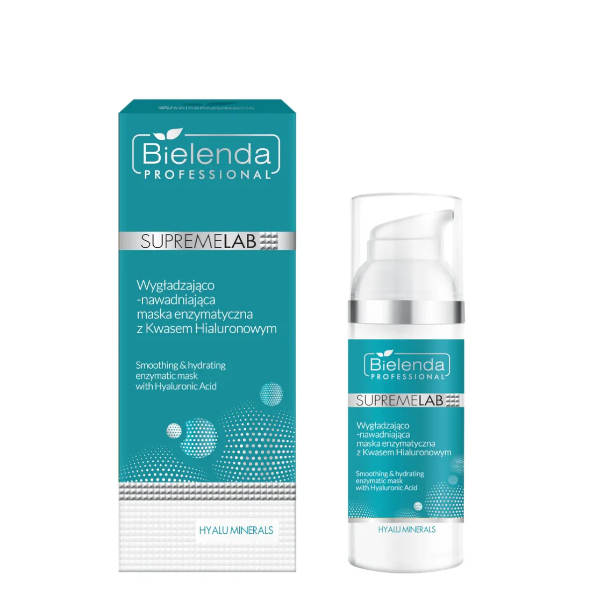 Bielenda Professional Supremelab Hyalu Minerals Enzymatic Face Mask with Hyaluronic Acid