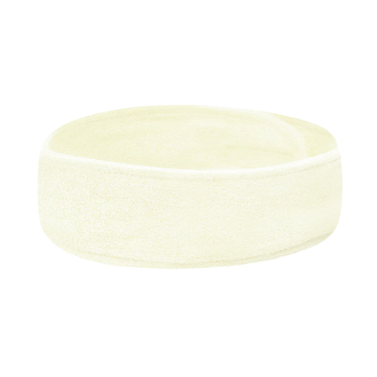 Cosmetic Headband High-Quality Terry Fabric Creamy