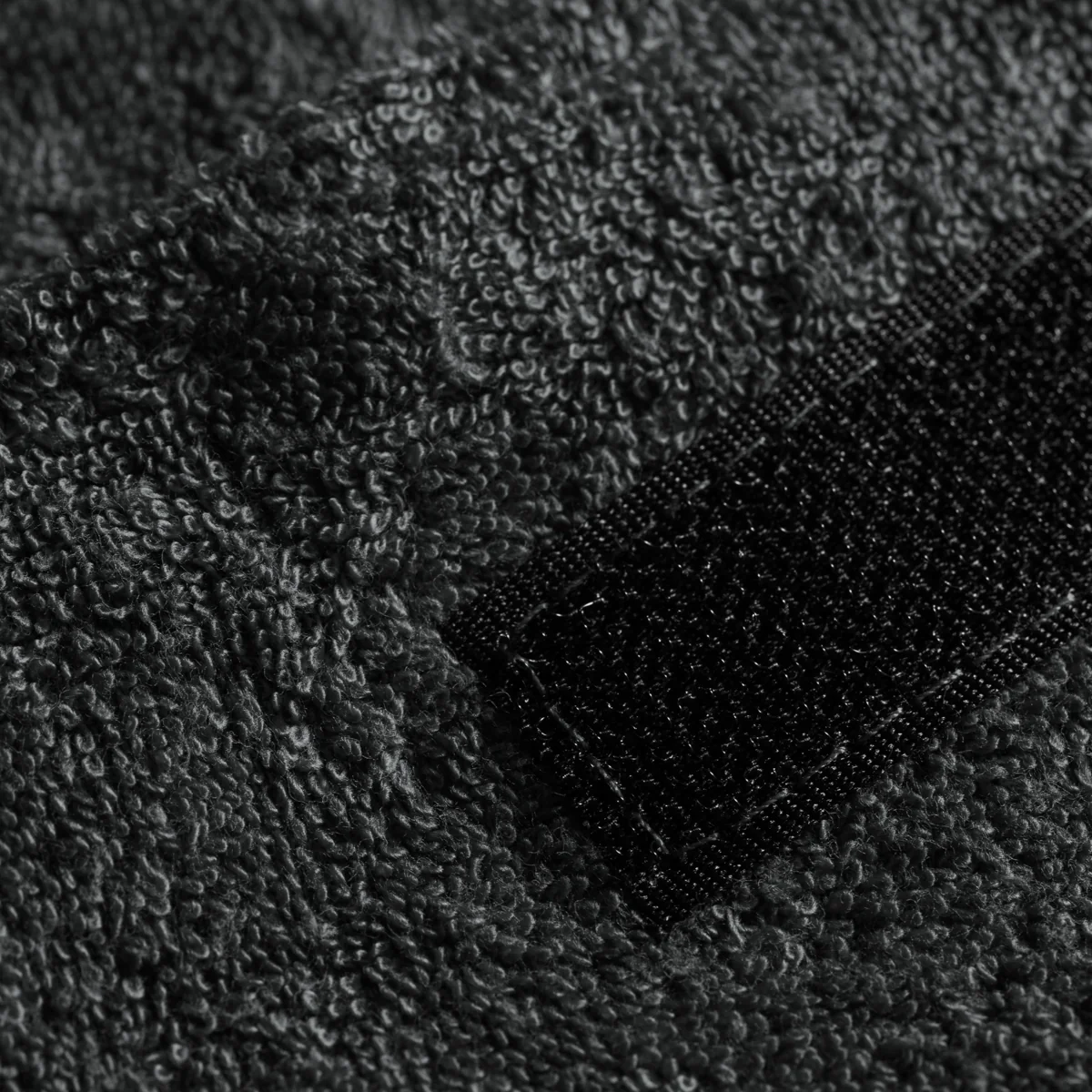 Cosmetic Headband High-Quality Terry Fabric Graphite - Image 2