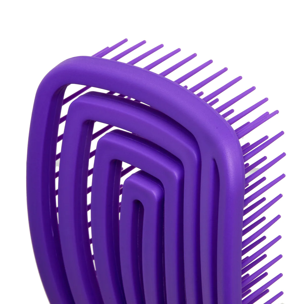 Detangling O-327 Flexible Hair Brush Purple - Image 6