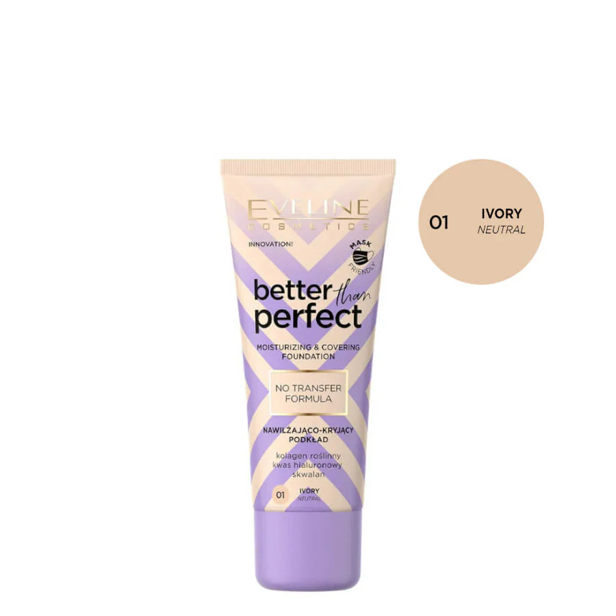 Eveline Better Than Perfect Moisturizing & Covering Foundation - Image 6