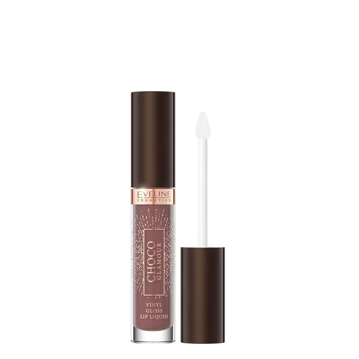 Eveline Choco Glamour Vinyl Gloss Lip Liquid Lipstick - Image 4