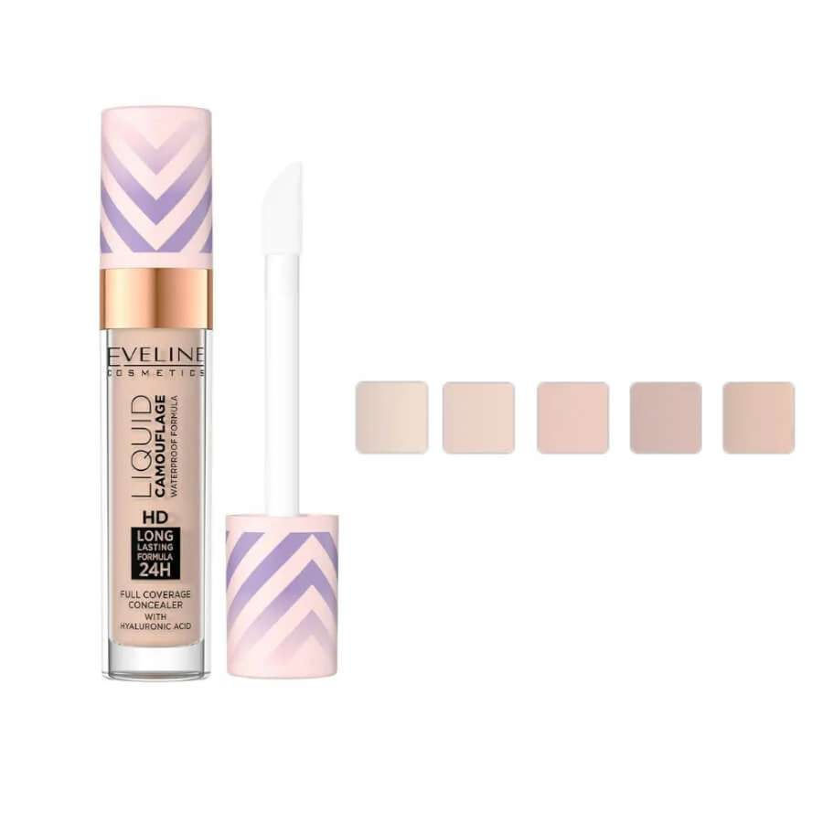 Eveline Liquid Camouflage Waterproof Concealer - Image 7