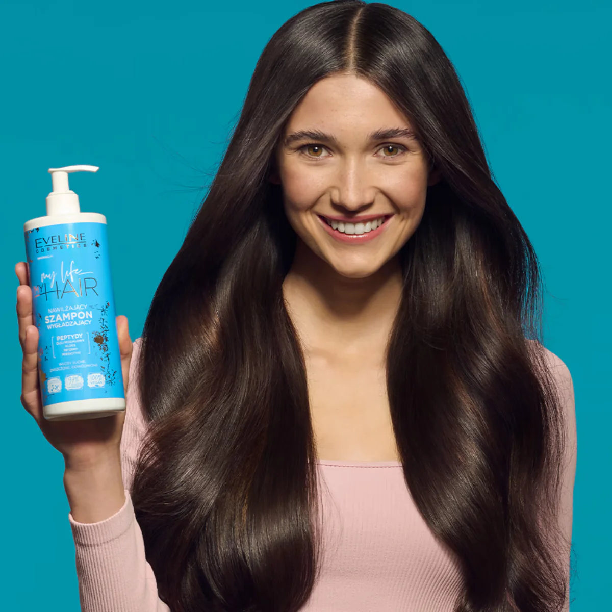 Eveline My Life My Hair Moisturizing & Smoothing Shampoo - Image 2