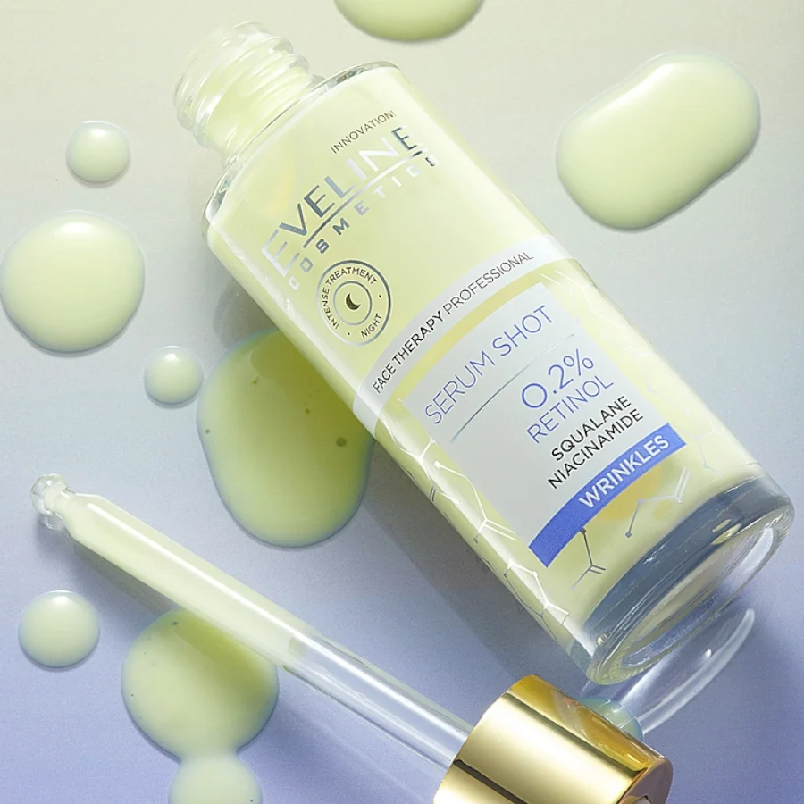 Eveline Serum Shot 0.2% Retinol & Squalane Serum Wrinkles - Image 2