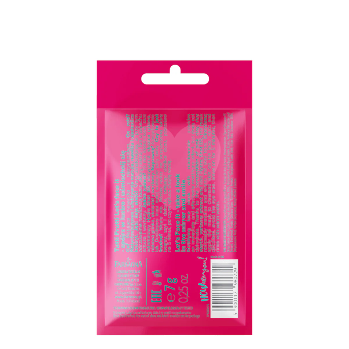 Farmona Tutti Frutti Let's Face It Mattifying Face Mask - Image 2
