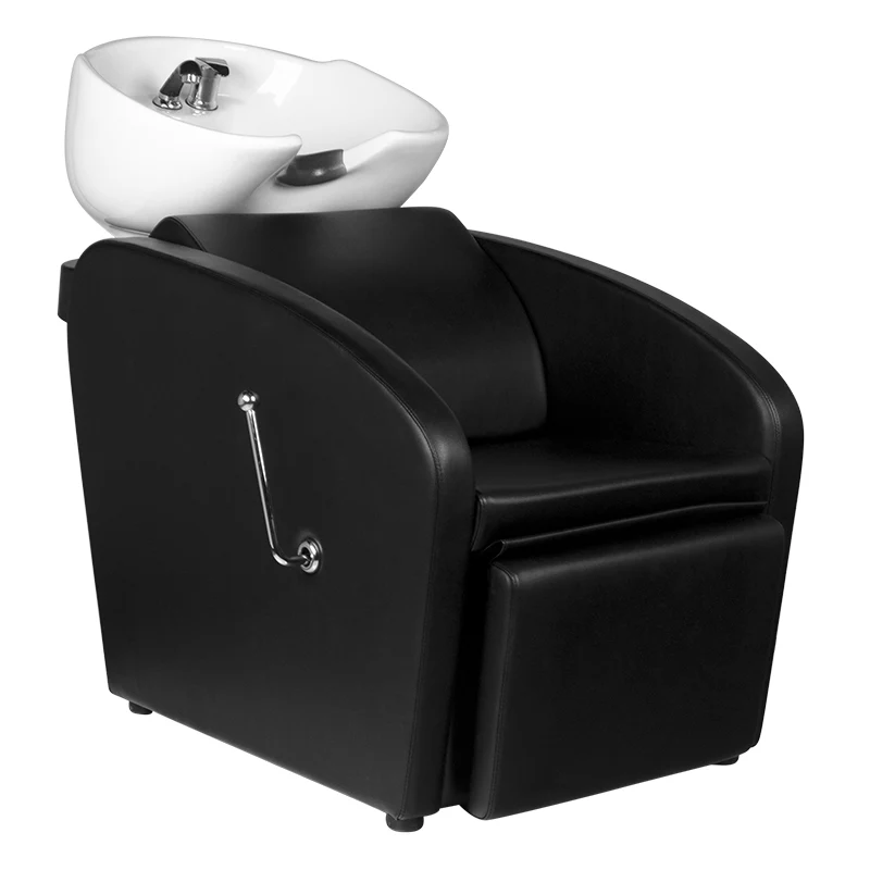 Gabbiano Hair Wash Unit Black Bergen Barber Shop