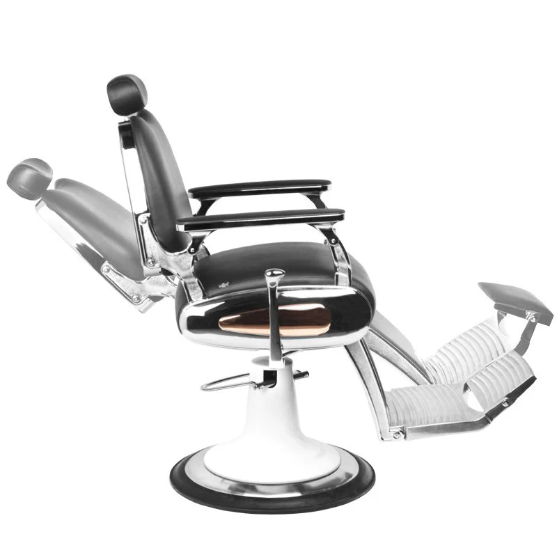 Gabbiano black moto style barber chair - Image 6