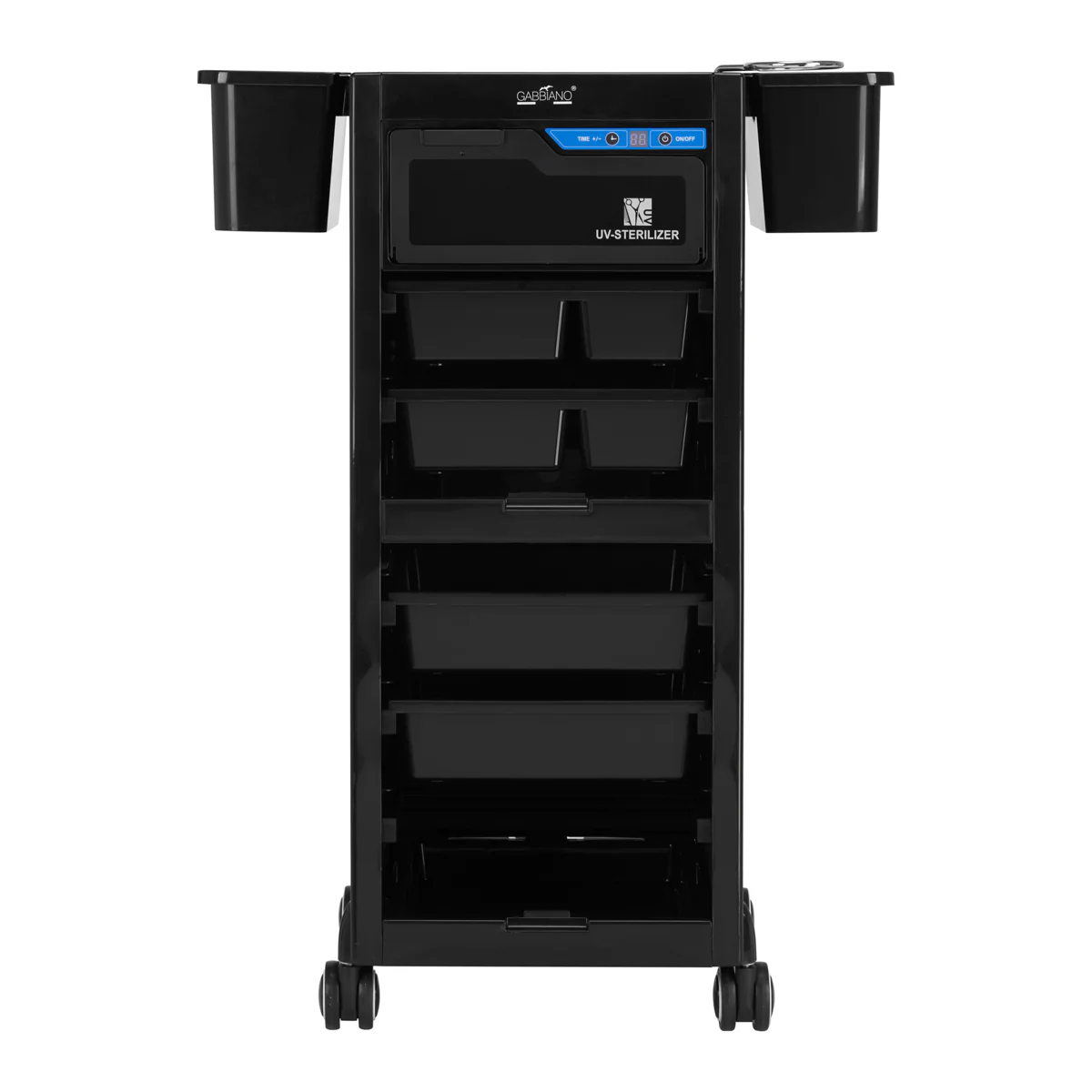 Gabbiano Hairdresser's Helper with UV Sterilizer 68UV Black - Image 4