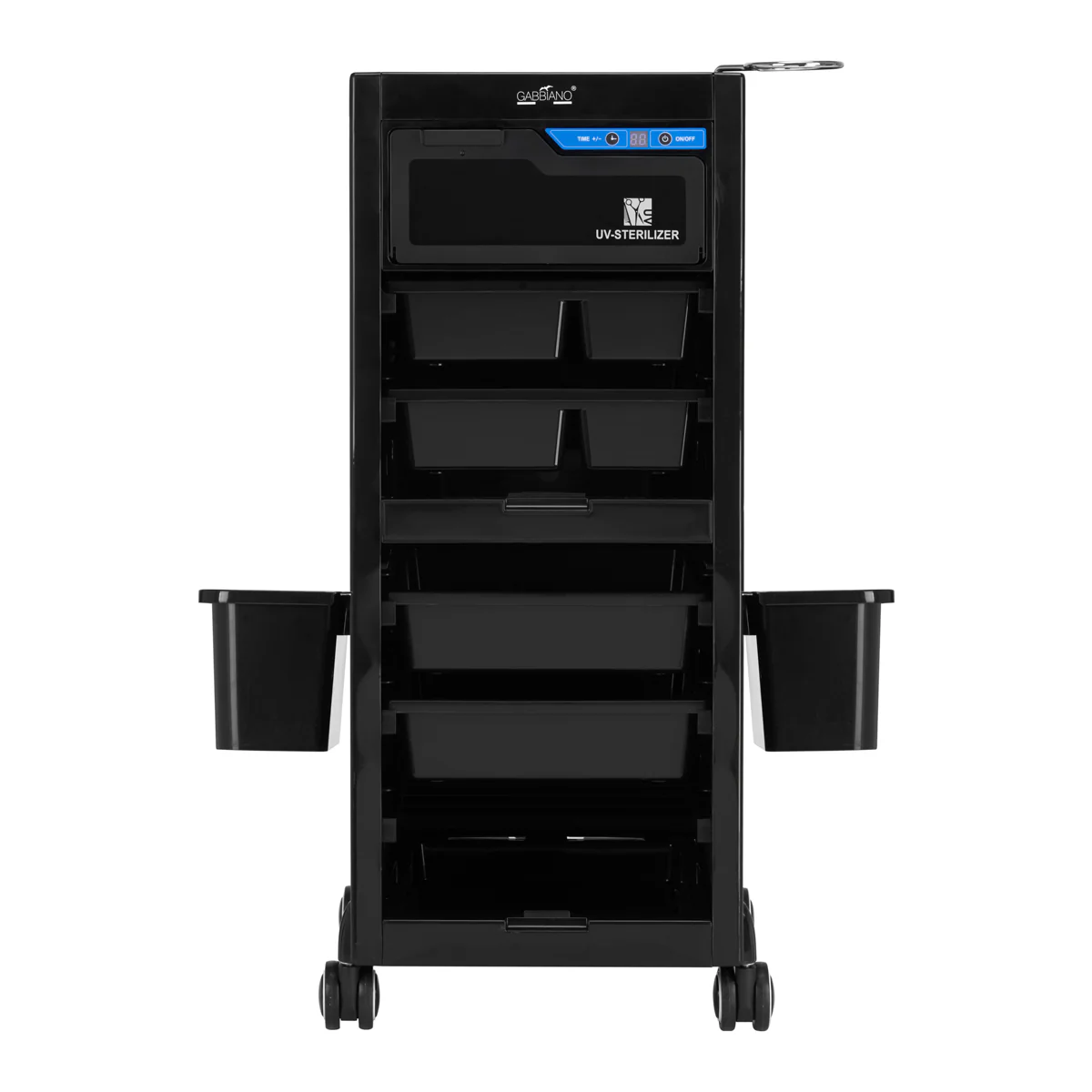 Gabbiano Hairdresser's Helper with UV Sterilizer 68UV Black - Image 5