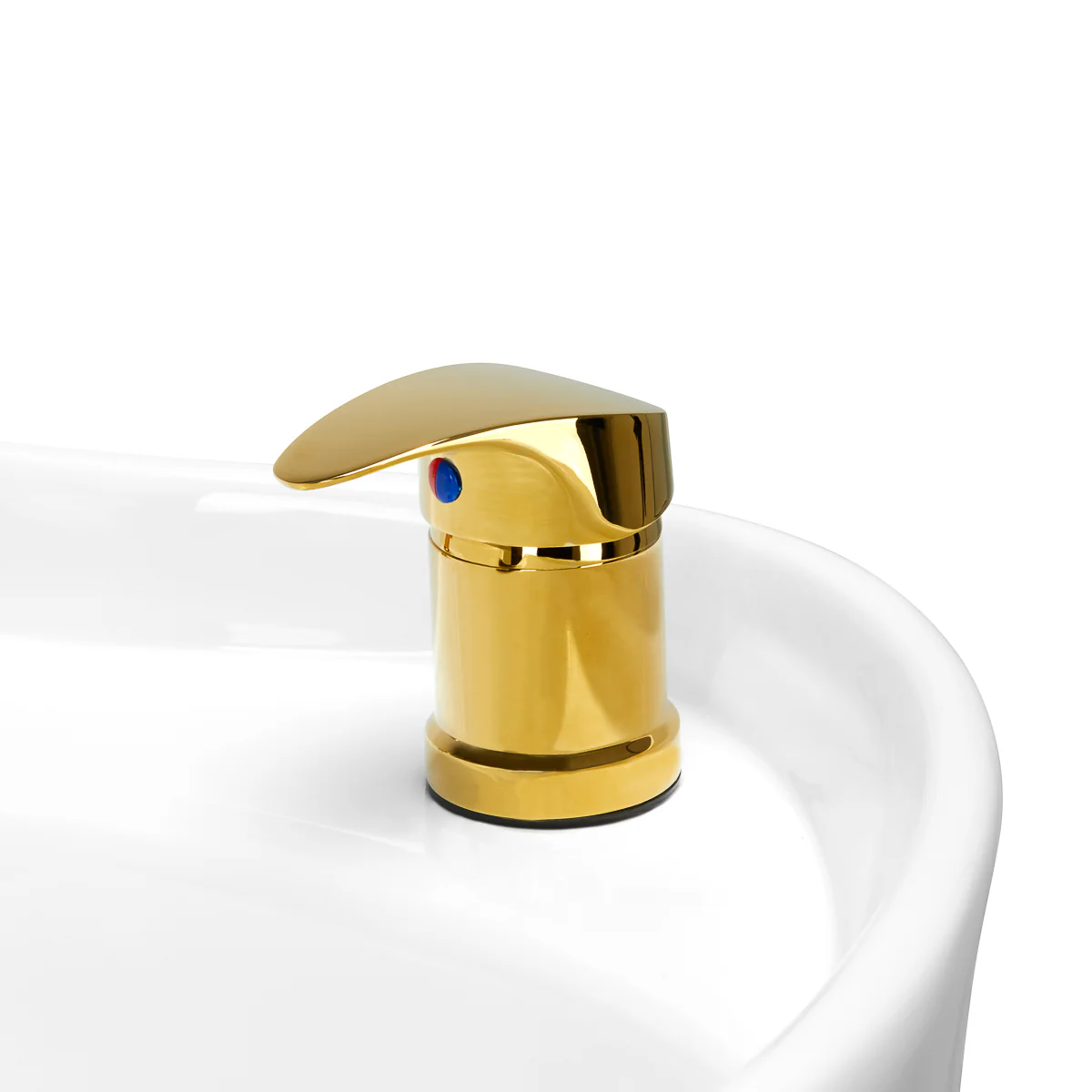 Gabbiano Hairdressing Backwash Unit Berlin Gold & White - Image 10