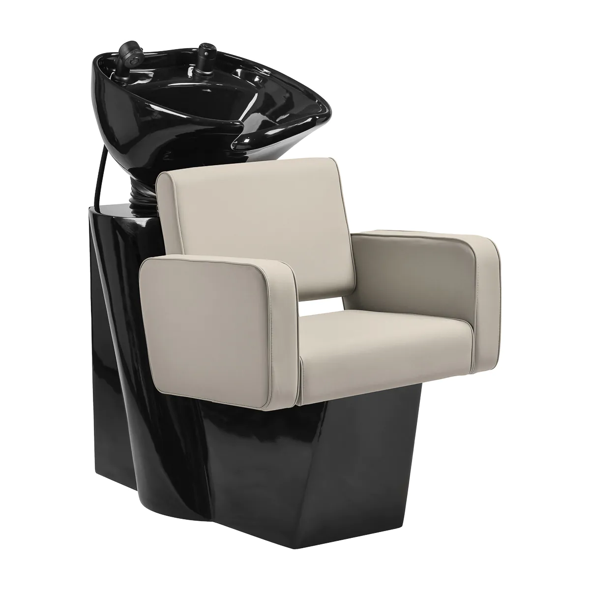 Gabbiano Hairdressing Backwash Unit Bilbao Grey Beige