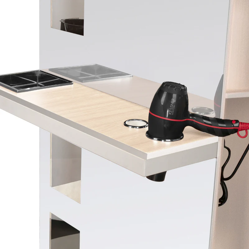Gabbiano Hairdressing Console B058 Pearl - Image 3