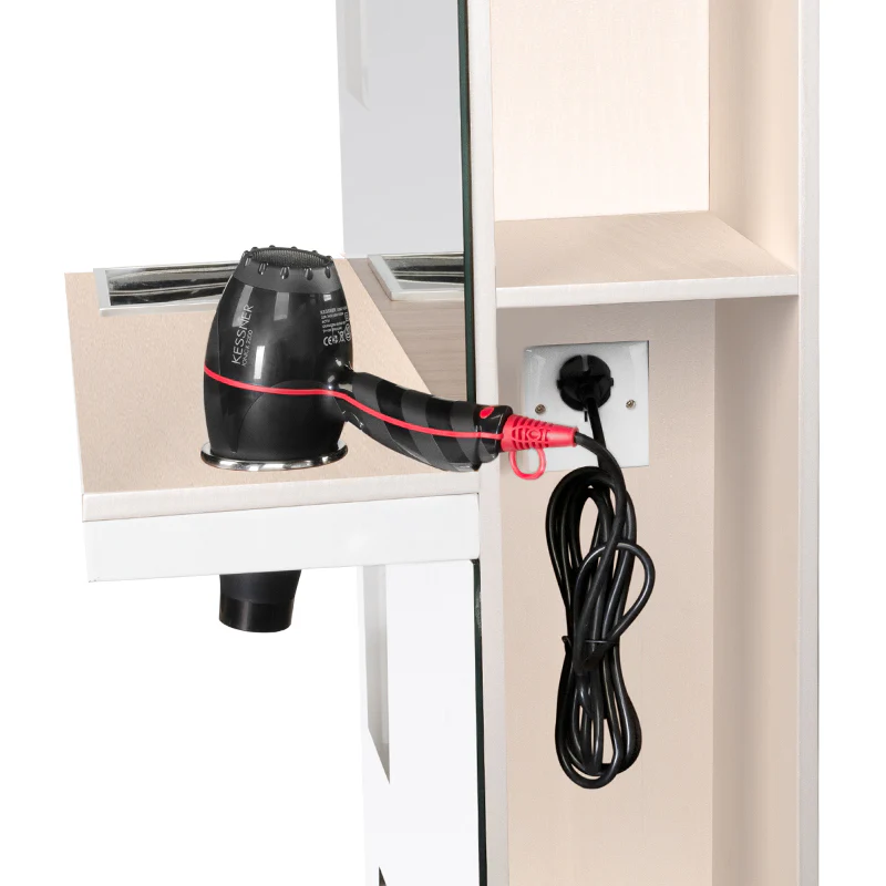 Gabbiano Hairdressing Console B058 Pearl - Image 4