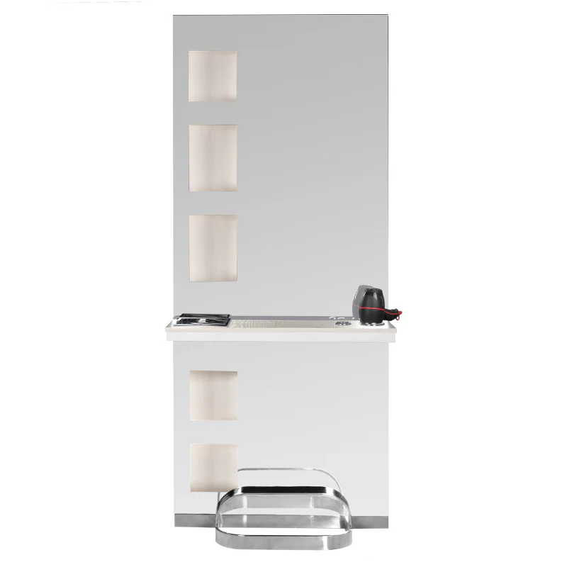 Gabbiano Hairdressing Console B058 Pearl - Image 6