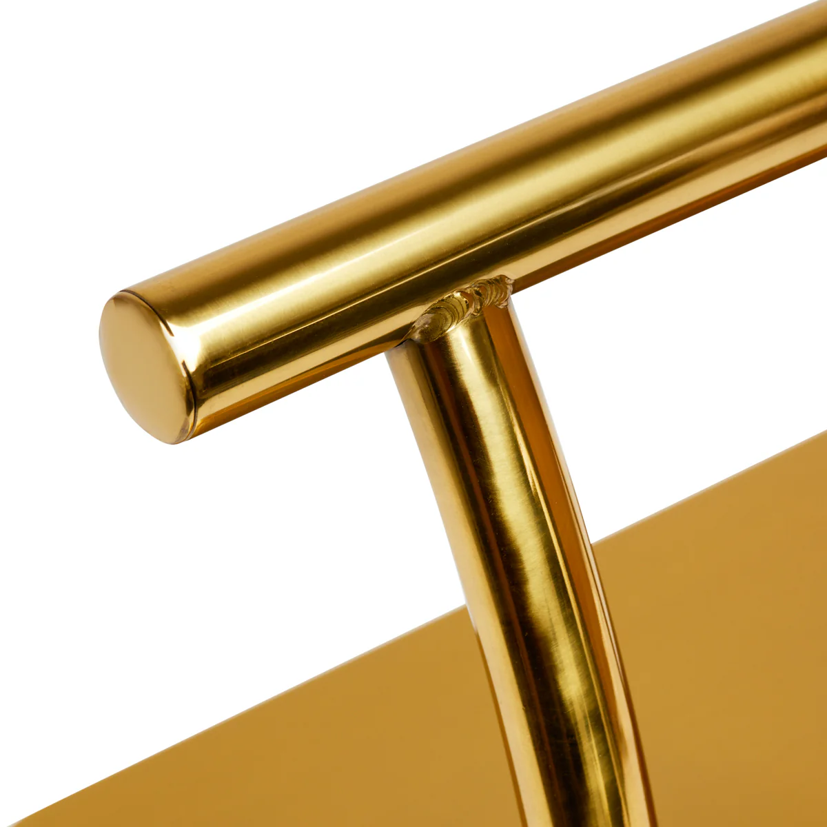 Gabbiano Hairdressing Footstool L005S Gold - Image 5