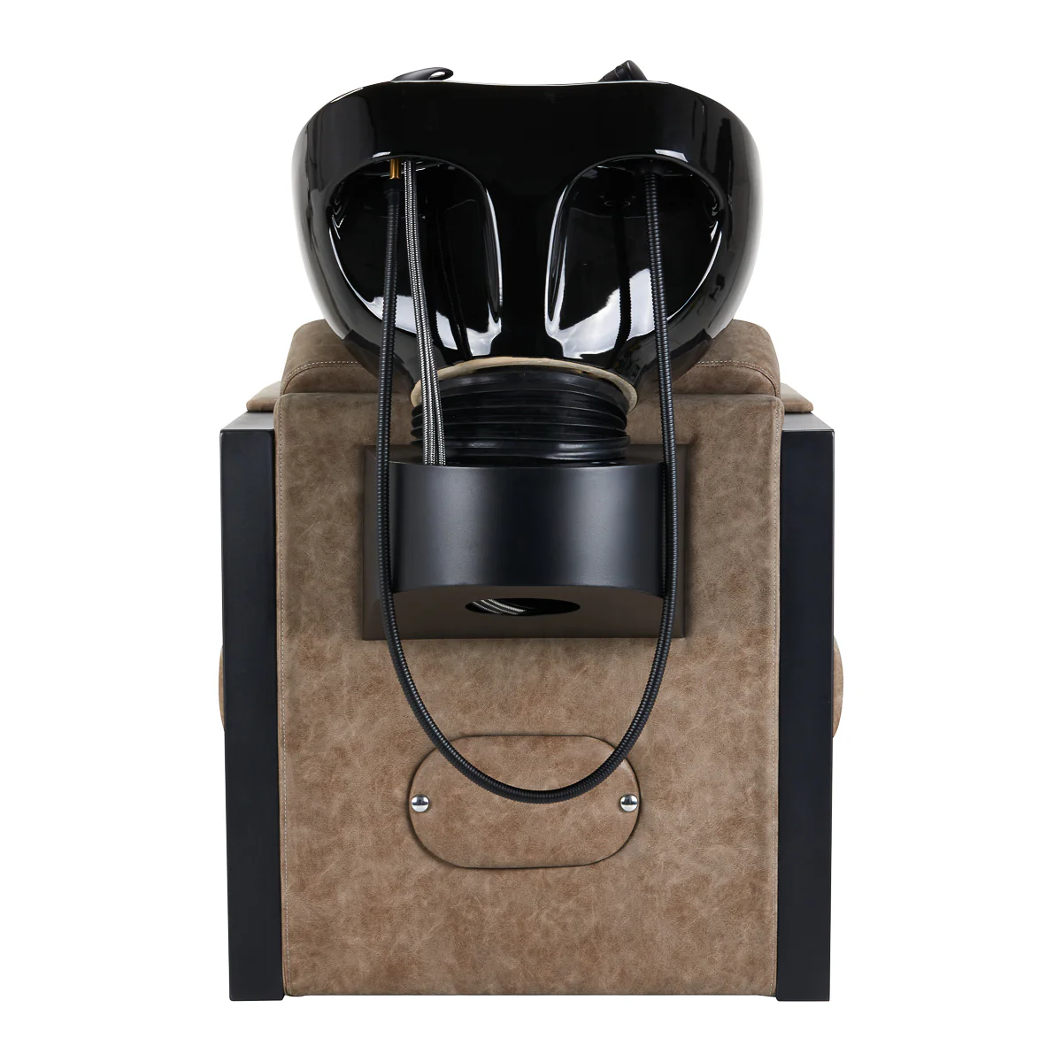 Gabbiano Hairdressing Wash Unit Modena Black Antique - Image 4