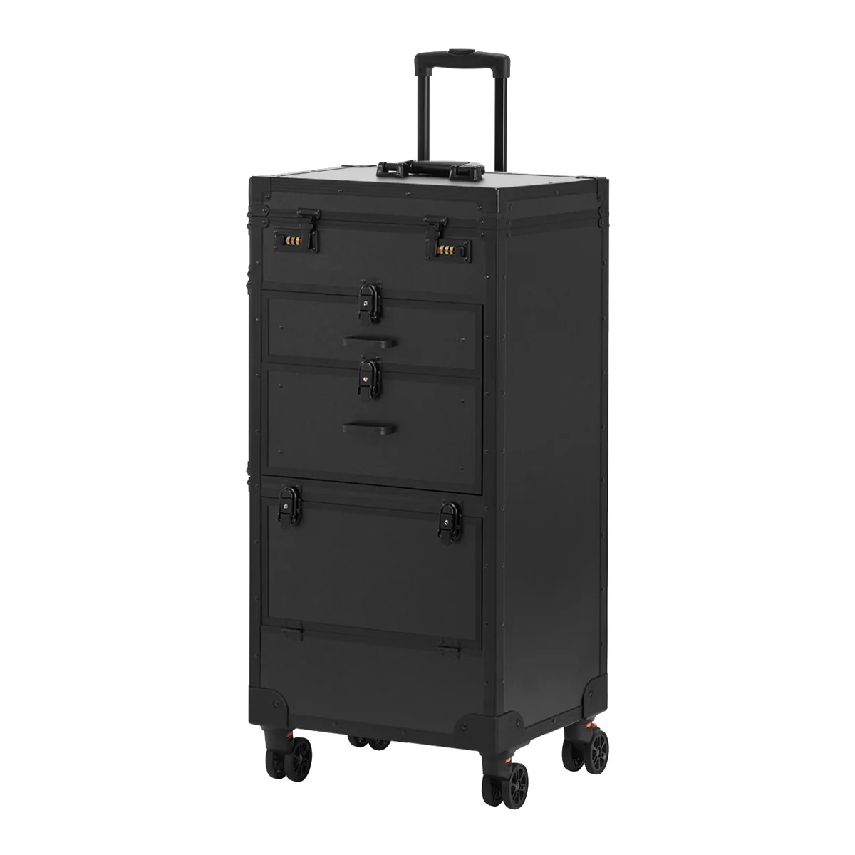 Gabbiano Mobile Hairdresser Trolley V21 Black - Image 11