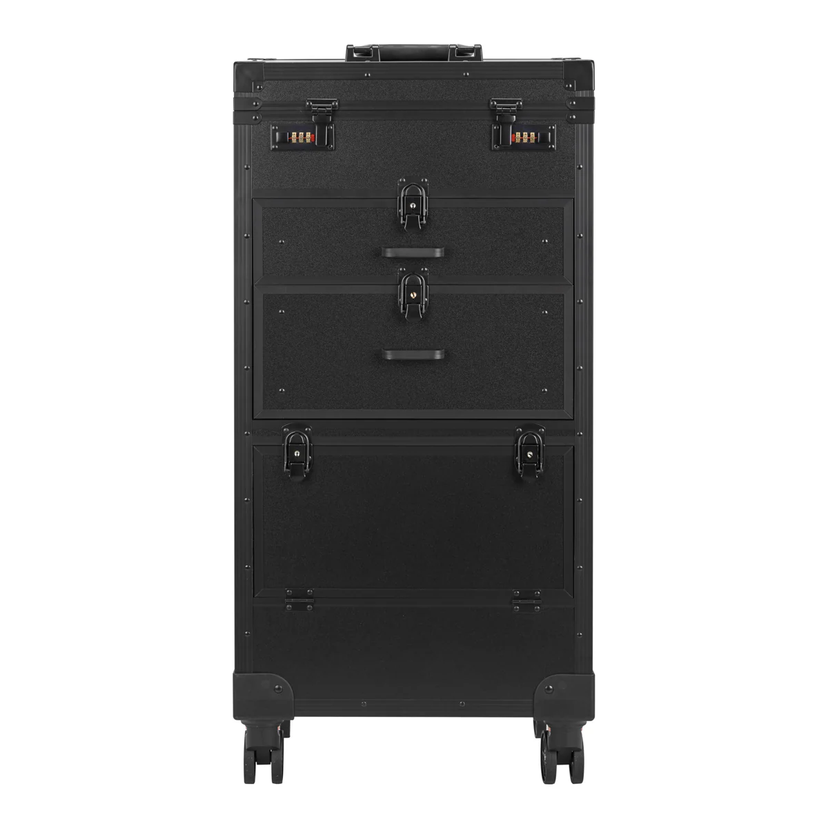 Gabbiano Mobile Hairdresser Trolley V21 Black - Image 9